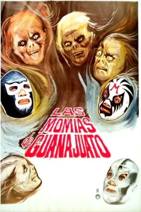 Cartel ilustrado de Las Momias de Guanajuato